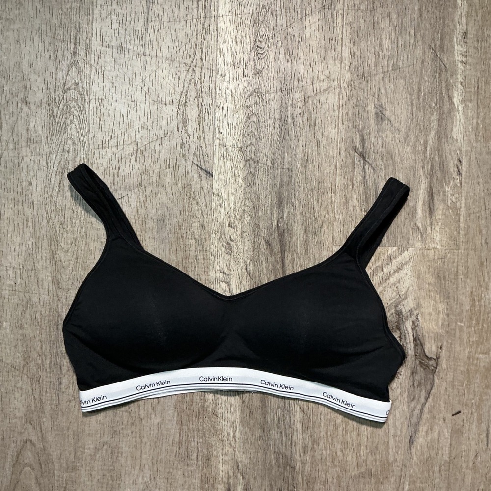 Calvin Klein Modern Cotton Casual Wear Wireless Bralette Black XL B105